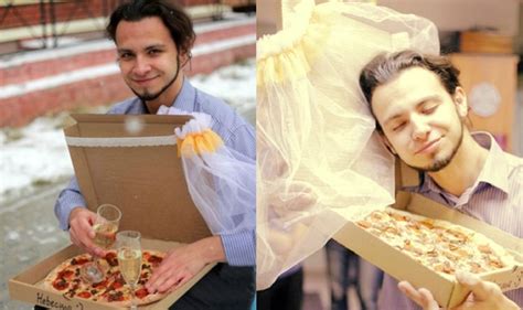 Russian Man Marries A Pizza After Realizing It Was His Better Half