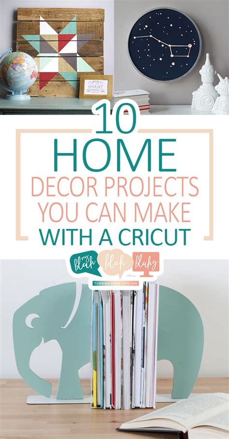 10 Home Decor Projects You Can Make With A Cricut