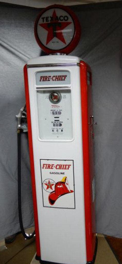 Tokheim Model 39 Gas Pump Professionally Restored To Texaco Fire Chief