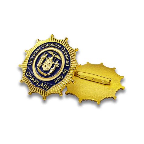 Factory Custom Promotional T Metal Lapel Pin School Uniform Badge