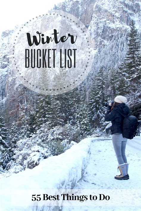 Winter Bucket List 55 Fun Activities And Things To Do