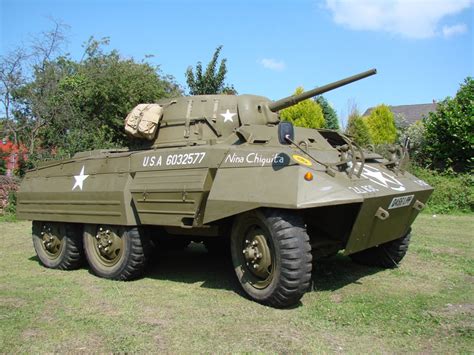 Fully Restored Ww2 M8 Greyhound Armoured Car Nicknamed Nina Chiquita