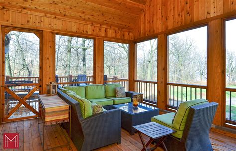 Rustic Screened In Porch Outdoor Furniture Sets Screened In Porch Home