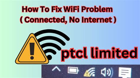 How To Fix Wifi Problem Connected No Internet Wifi Limited