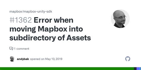 Error When Moving Mapbox Into Subdirectory Of Assets Issue Mapbox Mapbox Unity Sdk