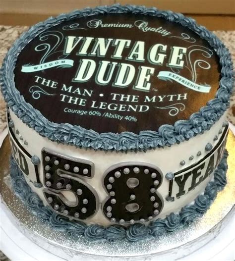 Image Result For 75th Birthday Cake Ideas For A Man Vintage Birthday