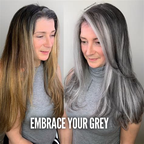 Long Silver Hair Silver Hair Color Long Gray Hair Grey Hair Color Gorgeous Gray Hair Grey