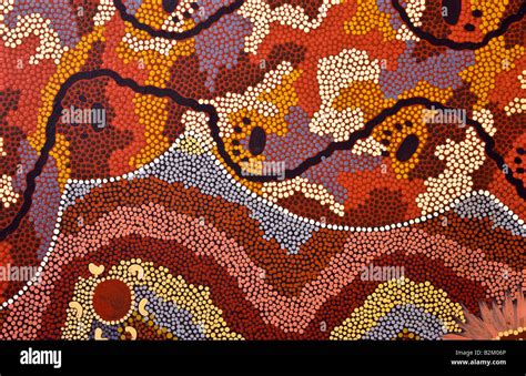 Ancient Australian Aboriginal Dot Art