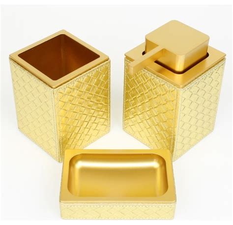 Get bathroom accessories from target to save money and time. Marrakech Gold Bathroom Accessories - Contemporary ...