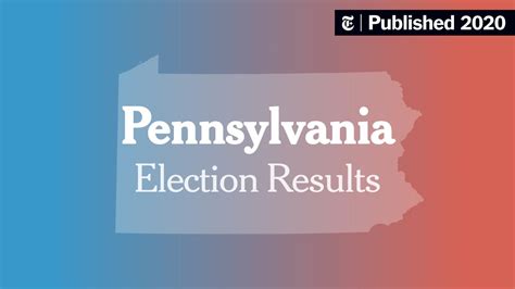 Pennsylvania Primary Election Results 10th Congressional District