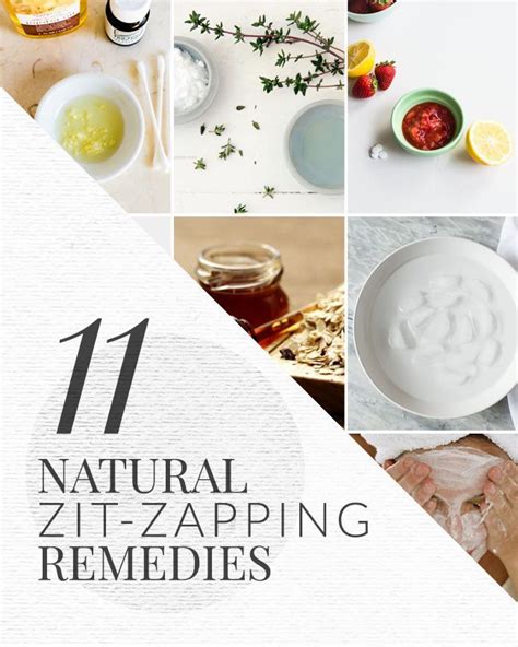 11 Natural Zit Zapping Home Remedies Natural Acne