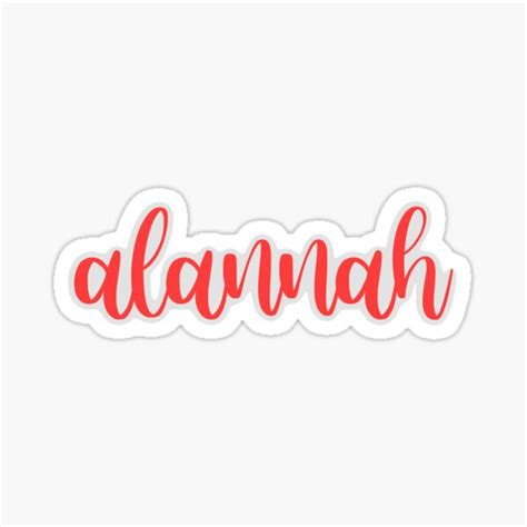 Alannah Ts And Merchandise For Sale Redbubble