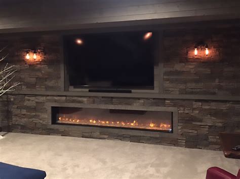 Living Room Stone Accent Walls By Jimmy Genstone