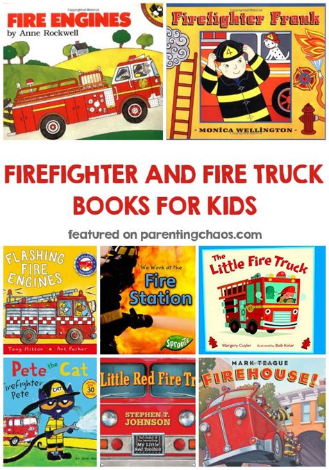 Books About Firefighters And Fire Trucks For Kids Fire Trucks Fire
