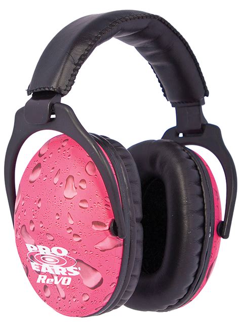 It really is an unforgettable experience and you certainly do as well, the headsets offer that added protection for your ears from those roaring engines as the cars fly by and trust me, when 43 cars packed together. Pro Ears PE26UY016 Revo 26 dB youth Pink Rain Ear Cups w ...