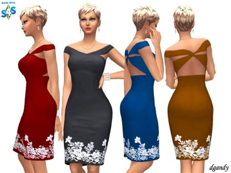 Dress 20200514 By Dgandy At Tsr Sims 4 Updates