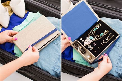 This Awesome Notebook Jewelry Travel Organizer Is Totally Diy Homemade