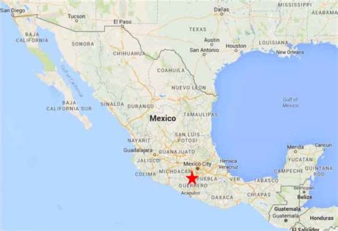 Taxco Mexico Map