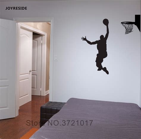 Buy Joyreside Basketball Player Wall Decal Vinyl