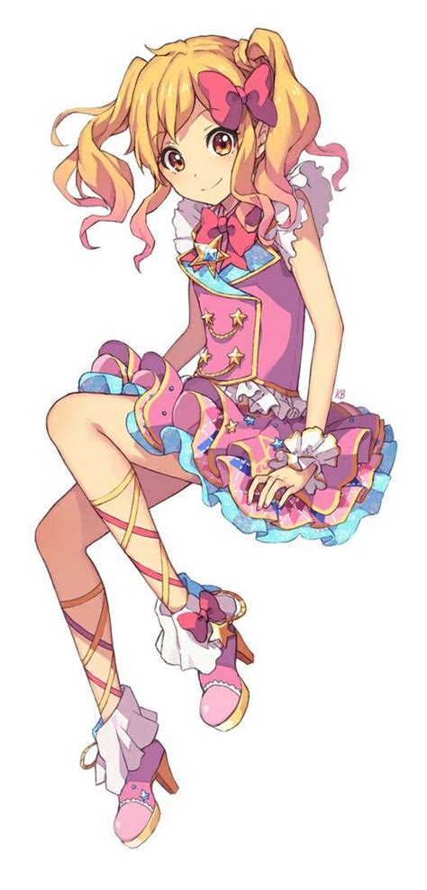 Yume nijino and koharu nanakura message of a rainbow stage. Aikatsu! Stars Yume Nijino | Dễ thương, Anime, Fans