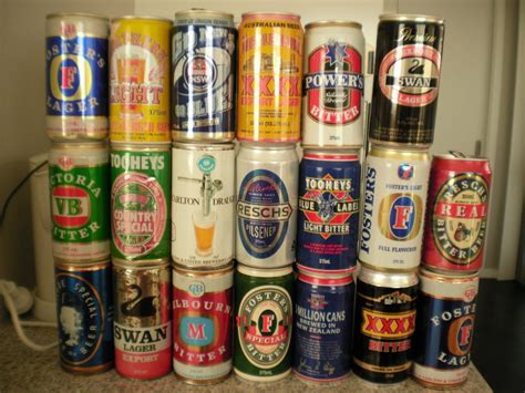 Assorted Australian Beer Cans A Trade Me