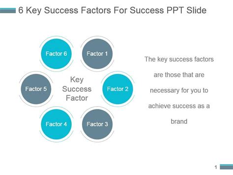 6 Key Success Factors For Success Ppt Slide Templates Powerpoint