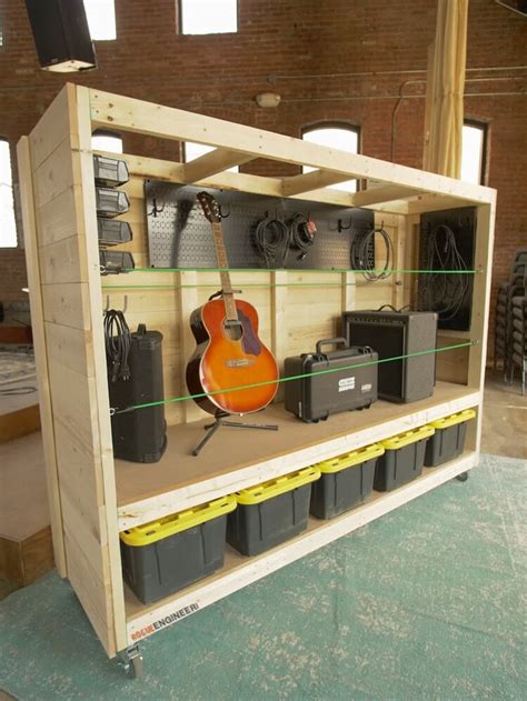 How to build a portable garage storage shelves. 20 Thrifty DIY Garage Organization Projects - The House of Wood