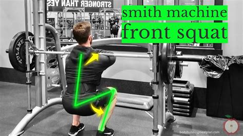 Smith Machine Front Squat Youtube