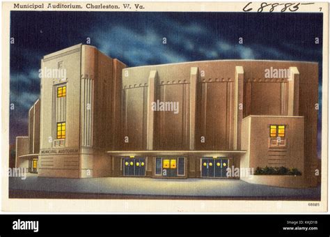 Municipal Auditorium Charleston W Va 68885 Stock Photo Alamy