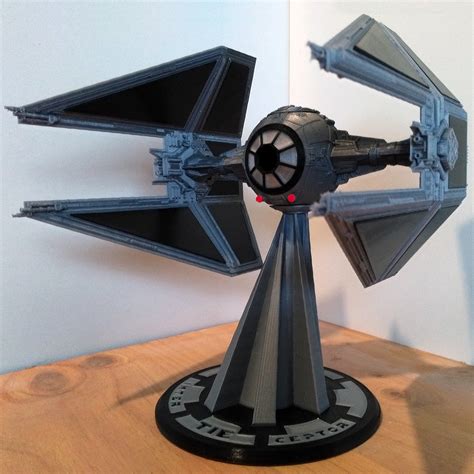 3d Printing Star Wars Tie Interceptor Highly Detailed And Fully