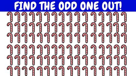Odd One Out Picture Puzzles Youtube