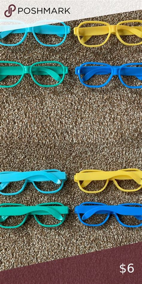 Bundle Of 4 Plastic Pretend Glasses In 2021 Fashion Style Pretend