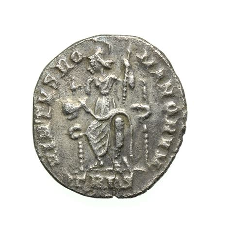Magnus Maximus Silver Siliqua 383 388ad Trier Silbury Coins Silbury