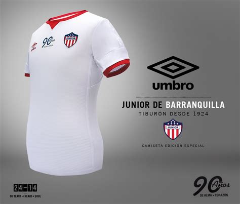 Cuellar y el factor determinante para ganarle a argentina en barranquilla. Camiseta especial Umbro 90 años de Junior de Barranquilla