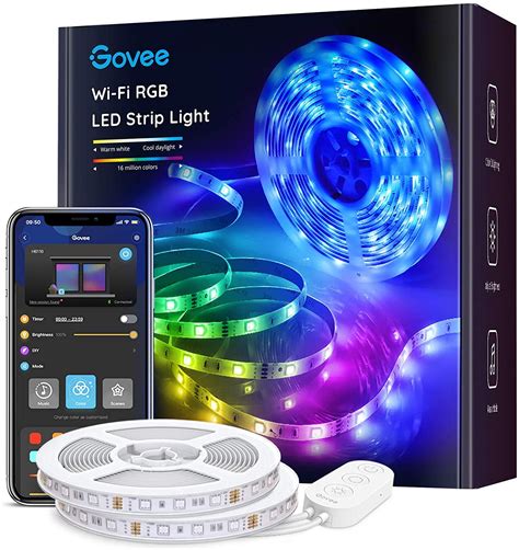 Govee Rgb Led Strip Lights 328 Feet With Smart App Control And Music