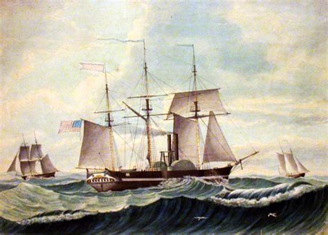 Historic Pelham The Famed Pioneer Steamship Robert Fulton Anchored At