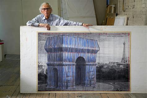 Christo And Jeanne Claudes Larc De Triomphe Wrapped To Open In