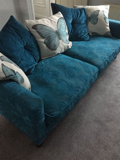 Love my comfy turquoise sofa. | Turquoise sofa, Furniture, Pretty colours