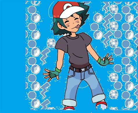 I Made Ash Ketchum Because Hes Special And Im Bored Pokemonmelody