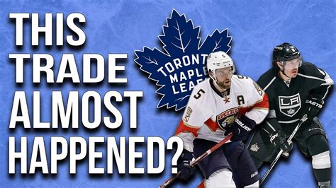 Huge Maple Leafs Trade That Almost Happened At The Deadline Youtube