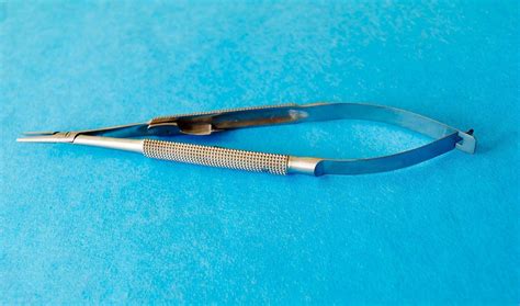Barraquer Needle Holder Round Handle With Catch Buy Online High