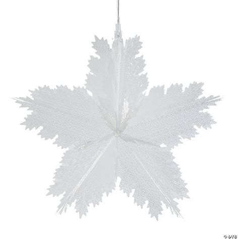 Diy giant paper snowflake christmas craft. Giant Snowflake Decoration | Oriental Trading