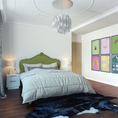 Pop Art Bedroom Wall Interior Design Ideas