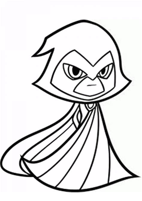 Free Easy To Print Teen Titans Go Coloring Pages Tulamama