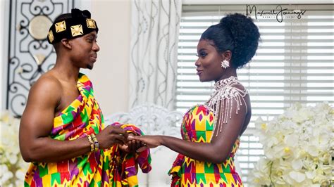 A Ghanaian Traditional Wedding Phillip And Tina Onceuponamponsah