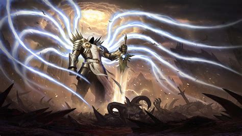 Diablo 3 Reaper Of Souls Archangel Tyrael Wallpaper Archangels Angel