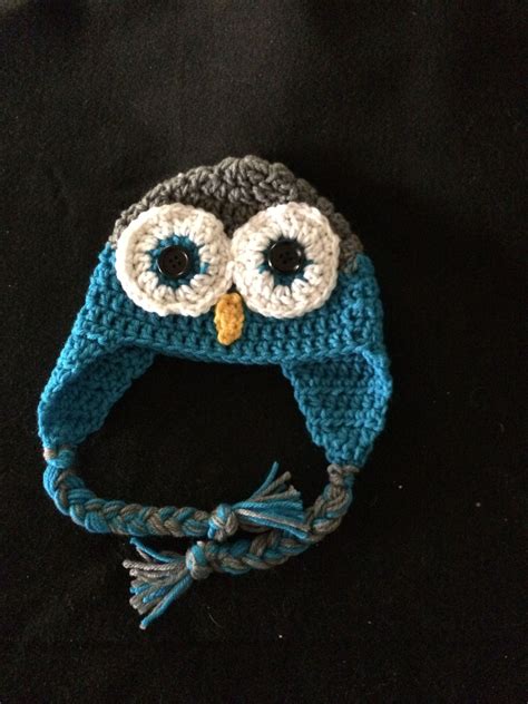 Owl Hat Owl Hat Crocheted Item Hats