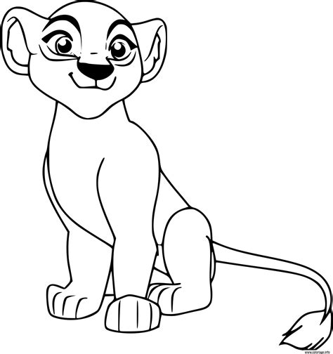 Lion Sarabi Coloring Mufasa Simba Playinglearning Sketch Coloring Page