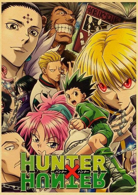 Posters Hunter X Hunter Passion Manga Fr Anime Wall Art Manga