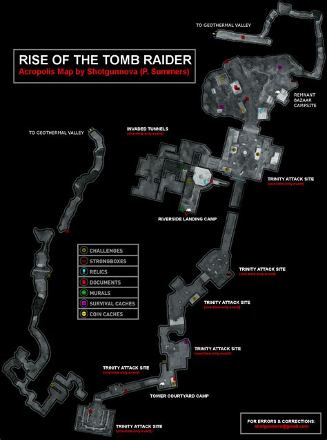 For more help on rise of the tomb raider, read our tomb challenges guide, survival caches locations and tomb puzzles solutions guide. Rise of the Tomb Raider The Acropolis Map (PNG ...